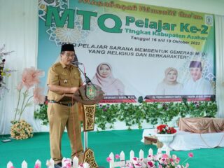 371 Pelajar Ikuti MTQ Tingkat Pelajar Kabupaten Asahan Tahun 2023