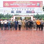 Bupati Asahan Hadir Apel Gelar Operasi Mantap Brata Toba