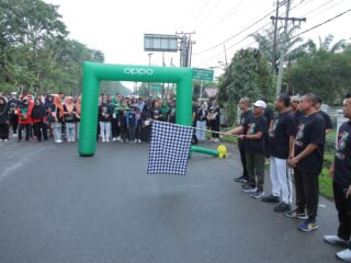 Bupati Asahan Lepas Gerak Jalan Santai HUT IDI Cabang Asahan ke-73