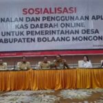 Bupati Bolmong Limi Mokodompit Buka Sosialisasi Aplikasi KasDa Online