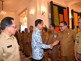 Bupati Limi Mokodompit Hadiri Rapat Koordinasi Pimpinan Daerah Bersama Presiden RI