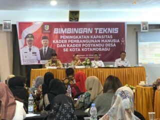 DPMD Kotamobagu Gelar Bimtek Peningkatan Kapasitas Kader Posyandu Desa