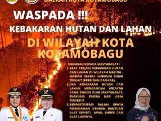 Fenomena El Nino, BPBD Kotamobagu Imbau Warga Waspada