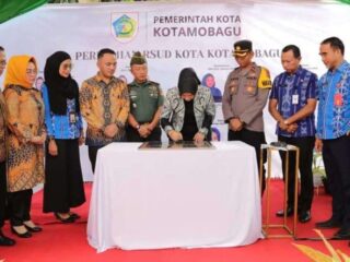 Gedung Tower Rawat Inap Pasien RSUD Kotamobagu Diresmikan