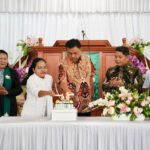 Gubernur Olly Hadiri Ibadah Syukur HUT ke-89 Jemaat GMIM Baitani Kopiwangker