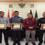 Tiga Petugas Rutan Kotamobagu Terima Piagam Penghargaan