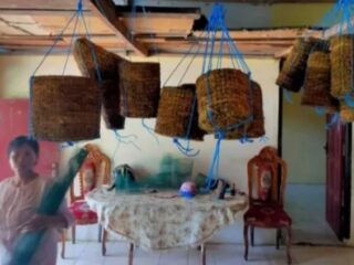 Ibu Kreatif dari Kotamobagu Ubah Sabut Kelapa jadi Pot Bunga
