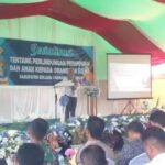Ketua TPP-PKK Boltim Hadiri Sosialiasi Perlindungan Perempuan dan Anak