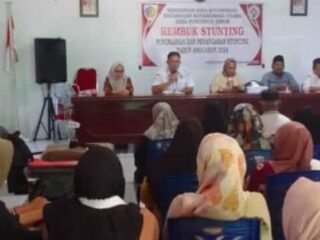 Pemdes Pontodon Timur Gelar Rembuk Pencegahan dan Penanganan Stunting