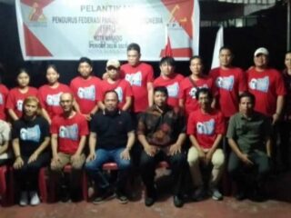 Pengurus FPTI Kota Manado 2023-2027 Resmi Dilantik