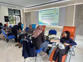 Peringati HLN ke-78, PLN UP3 Kotamobagu Gelar Donor Darah