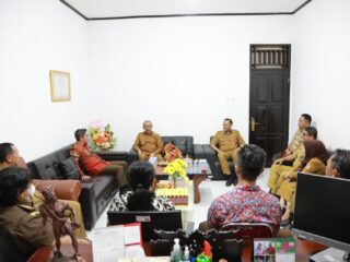 Pj Wali Kota Asripan Nani Silaturahmi ke Forkopimda Kotamobagu