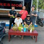 Polisi Amankan Dua Terduga Pelaku Pencurian Tabung Gas dan HP