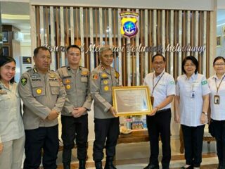 Rumah Sakit Bhayangkara Manado Raih Penghargaan Prestisius