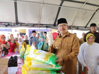 Sukseskan Gerakan Pangan Murah, Operasi Pasar Digelar di Kotamobagu