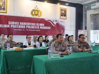 Tim Akreditasi Klinik Survei Klinik Pratama Polresta Manado