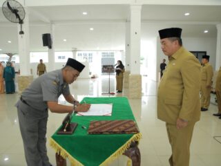 Wakil Bupati Asahan Lantik 36 Kepala UPTD SDN, 9 Kepala SMPN dan 19 UPTD Puskesmas