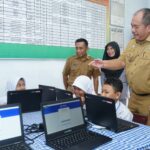 Tinjau Pelaksanaan ANBK, Wakil Bupati Asahan Pastikan Tidak Ada Kendala