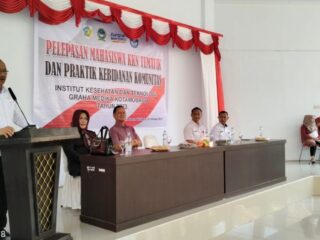 Wali Kota Asripan Nani Hadiri Pelepasan Mahasiswa KKN Tematik dan Praktik Kebidanan IKTGM