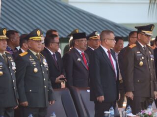 Wali Kota Asripan Nani Hadiri Upacara HUT TNI ke-78
