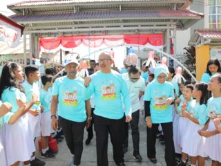 Wali Kota Asripan Nani Hadiri Launching Gerakan Edukasi dan Pemberian Pangan Bergizi untuk Siswa