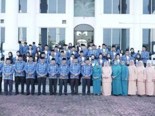 Bupati Asahan Pimpin Upacara HUT KORPRI ke-52