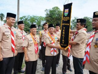 Bupati Asahan Pimpin Upacara Peringatan Hari Pramuka Ke-62