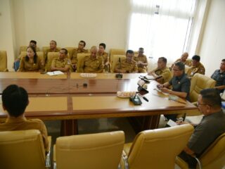 Bupati Boltim Ikuti Exit Meeting pemeriksaan Kinerja Percepatan Penurunan Stunting