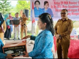 Bupati Limi Mokodompit Hadiri Pertemuan Pengurus TP-PKK Bolmong
