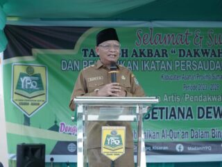 Bupati Surya Hadiri Pelantikan IPHI Kabupaten Asahan Masa Bhakti 2023-2028