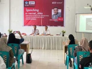 Dinsos Kotamobagu Launching Program E-Verval-DTKS