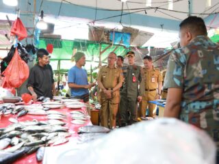Wali Kota Asripan Nani Tinjau Pasar Genggulang dan Poyowa Kecil