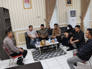 Kapolres Kotamobagu Terima Kunjungan KPU Kotamobagu