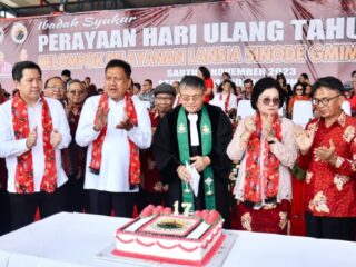 ODSK Hadiri HUT ke-17 KP Lansia Sinode GMIM