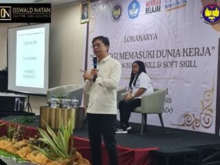 Oswald Bekali Mahasiswa Unima tentang Potensi Karir di Bidang Akuntansi