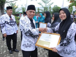 Pemkab Asahan Gelar Upacara Hari Guru Nasional Tahun 2023