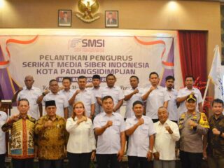 Pengurus SMSI Kota Padangsidimpuan Resmi Dilantik
