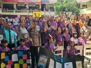 Polresta Manado Berikan Edukasi Anti Bullying dan Narkoba di SMP Advent Paal Dua
