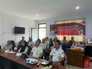Sekda Sofyan Mokoginta Buka FGD Layanan Darurat 112 dan Bimtek Operator OPD