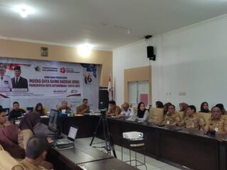 Sekda Sofyan Mokoginta Buka Sosialisasi Pengukuran IDSD Kotamobagu
