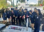 Sekprov Sulut Pimpin Tabur Bunga di TMP Kairagi