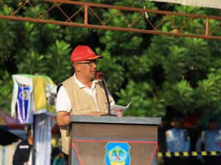 Wakili Gubernur Sulut, Asripan Nani Buka Bolsel Paragliding International Accuracy Open 2023