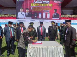 Wali Kota Asripan Nani Launching Aplikasi Siap Tertib