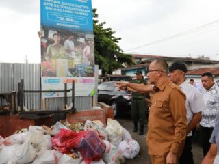 Wali Kota Asripan Nani Tinjau Eks Pasar Serasi
