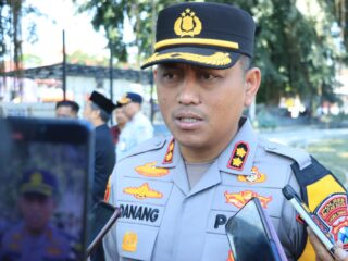 Amankan Nataru, Polres Blitar Kota Apel Gelar Pasukan Ops Lilin Semeru 2023
