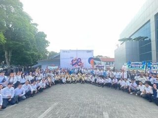 BRI Cabang Kotamobagu Gelar Upacara HUT ke-128