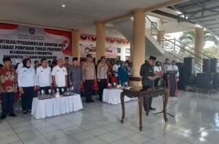 Bupati Limi Mokodompit Lantik 22 Pejabat Eselon II Bolmong