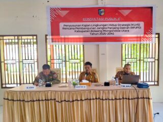 DLH Bolmut Gelar KP II Penyusunan KLHS RPJPD Tahun 2025-2045