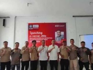 Dinsos Kotamobagu Launching E-Verval dan DTKS