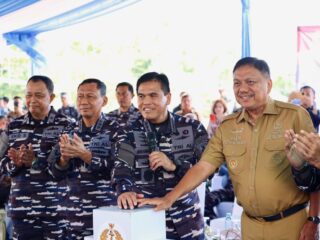 Gubernur Olly Resmikan Satdik IV Kodiklatal di Likupang